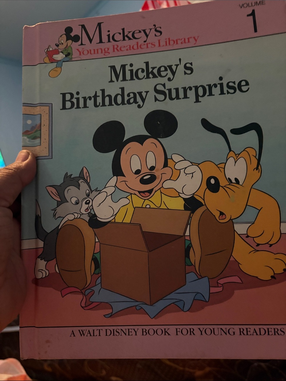 Mickey's Birthday Surprise Book